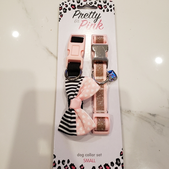 💗SOLD💗Small Dog Collar Set - Picture 2 of 5